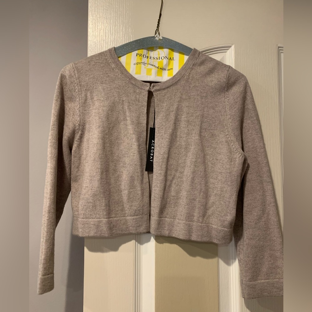 Acrobat cropped cardigan